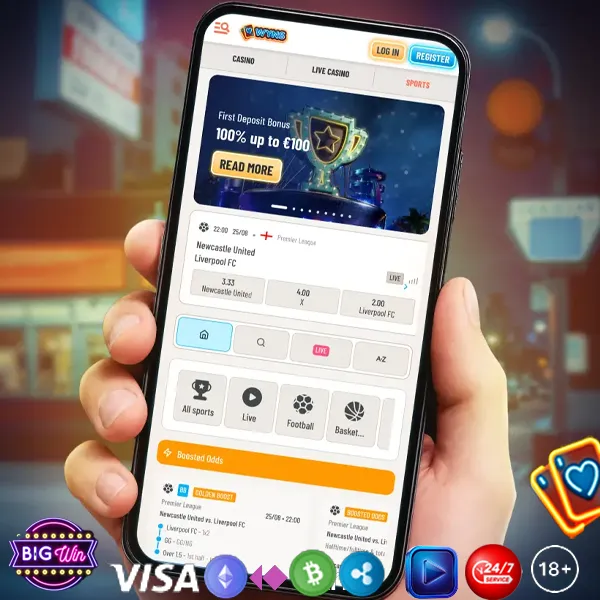Play Casino Games on the Wyns Casino Mobile App