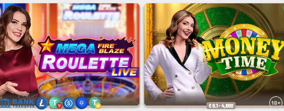 Access Slots, Live Dealer and Table Games